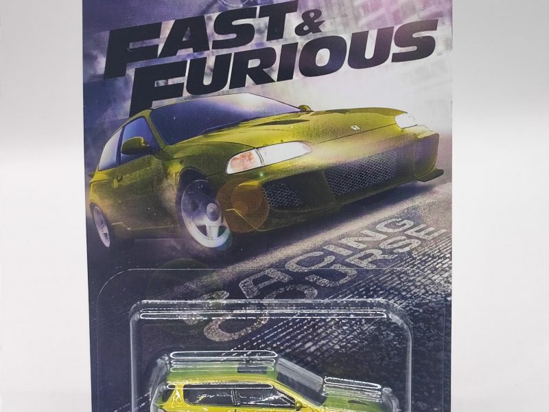 Hot Wheels Fast & Furious Silver Series Car / Auto Honda Civic EG 1/5