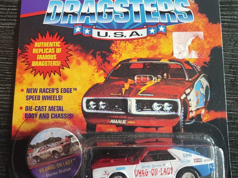 Johnny Lightning 69 drag ob Lady Shirley shahan