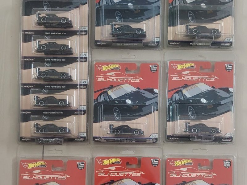 1 x HOT WHEELS POSRCHE RWB BLACK