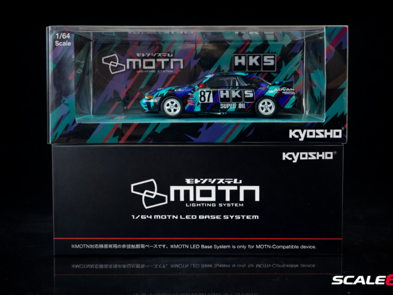 Kyosho HKS Skyline GT-R Gr.A 1993 1/64 Diecast Car