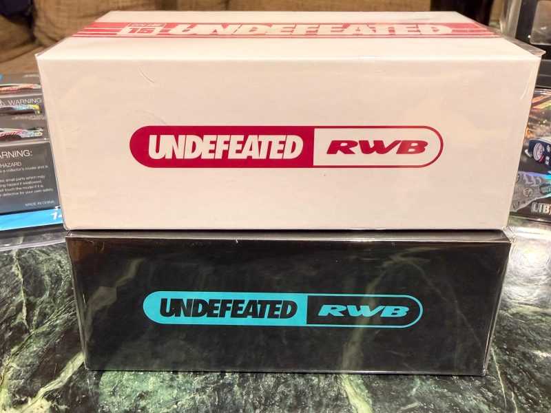 SET DPLS Undefeated Porsche RWB Inno64 Pink Türkis
