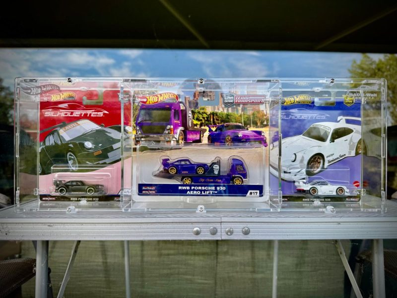 Hot Wheels Porsche 3er AcrylCase Only