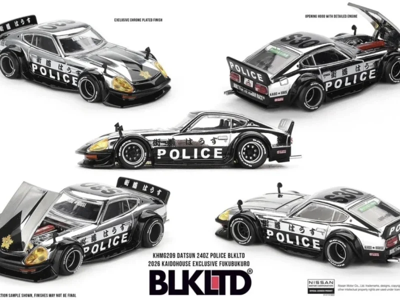 Kaido House Exclusive BLKLTD Police 240Z 2026 Fukubukuro Sealed & Pin KHMG209